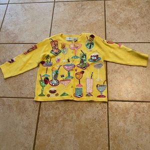 Design Options by PHIL & JANE GORDON ramie cotton sweater